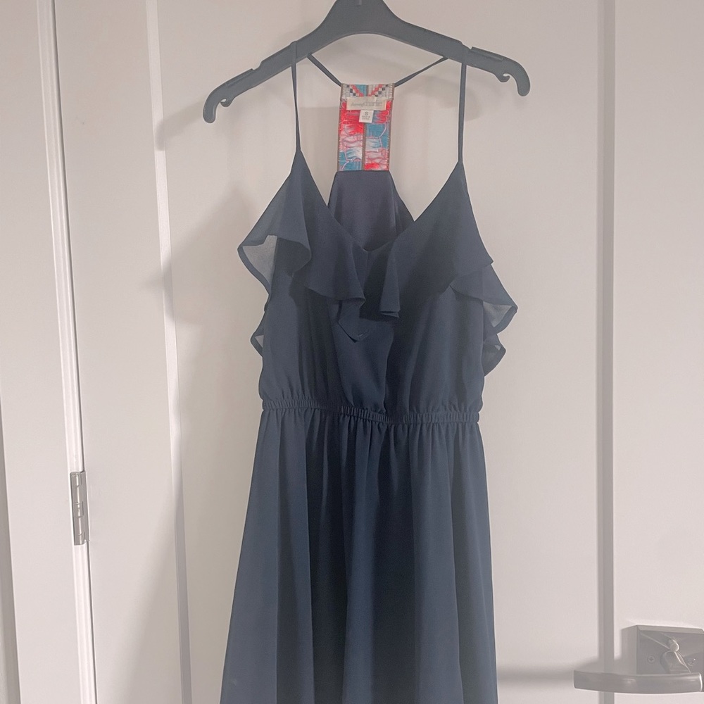 Halter, flowy dress